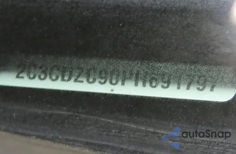 2023 Dodge Challenger Srt Hellcat z USA, uszkodzony, nr VIN 2C3CDZC90PH691797